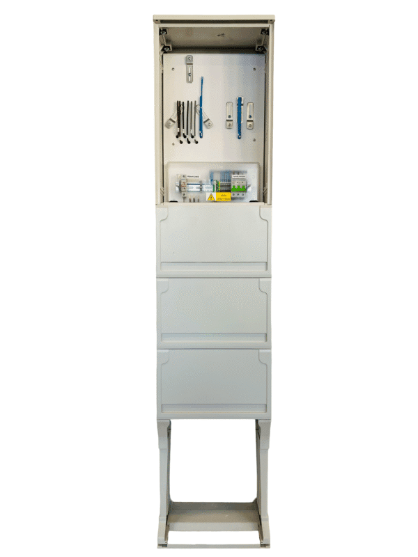 Elektroměrový rozváděč ER 212 NKP7P 63A QM (3f 1/2S,-FVE) 3bod. UNI - ČEZ , EG.D (S3/4)